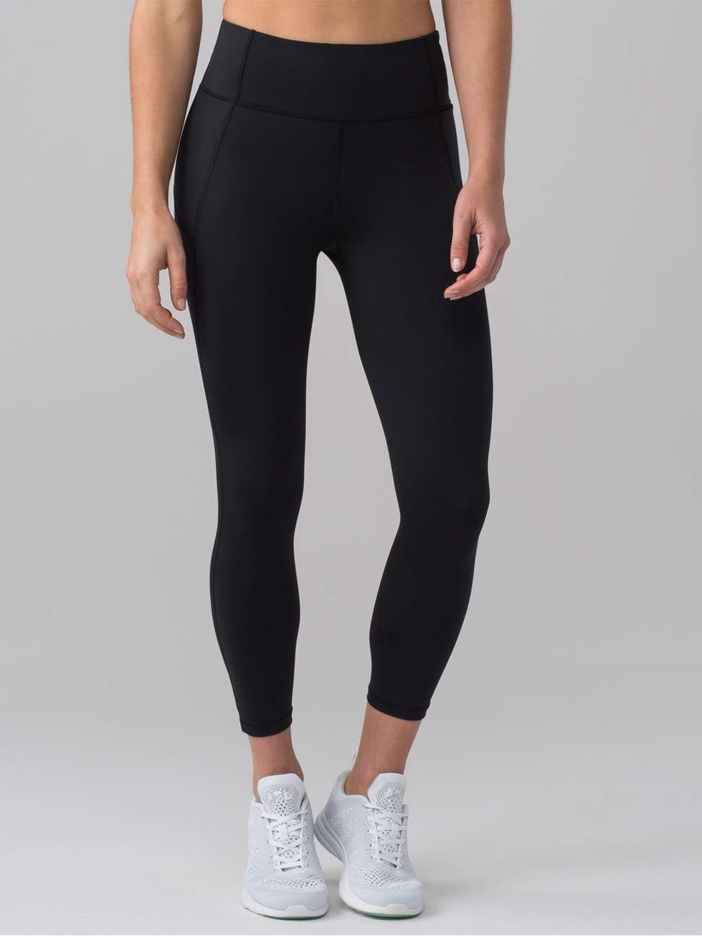 Lululemon Black Final Lap Crop Legging Size 2